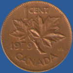 1 цент Канады 1979 года
