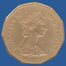 1 доллар Канады 1989 года